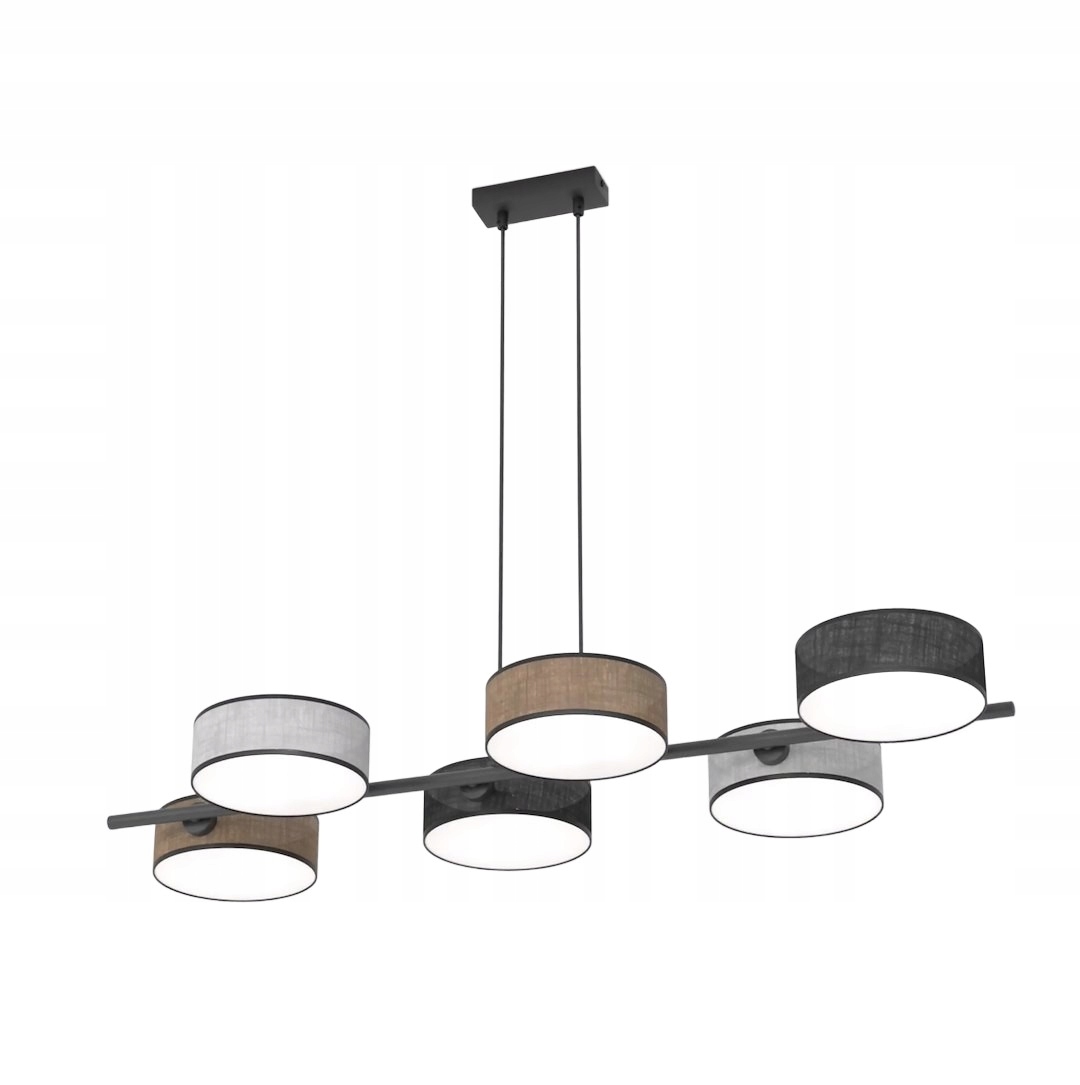 Závesná lampa Drumz 6 v elegantnom štýle s funkčným dizajnom