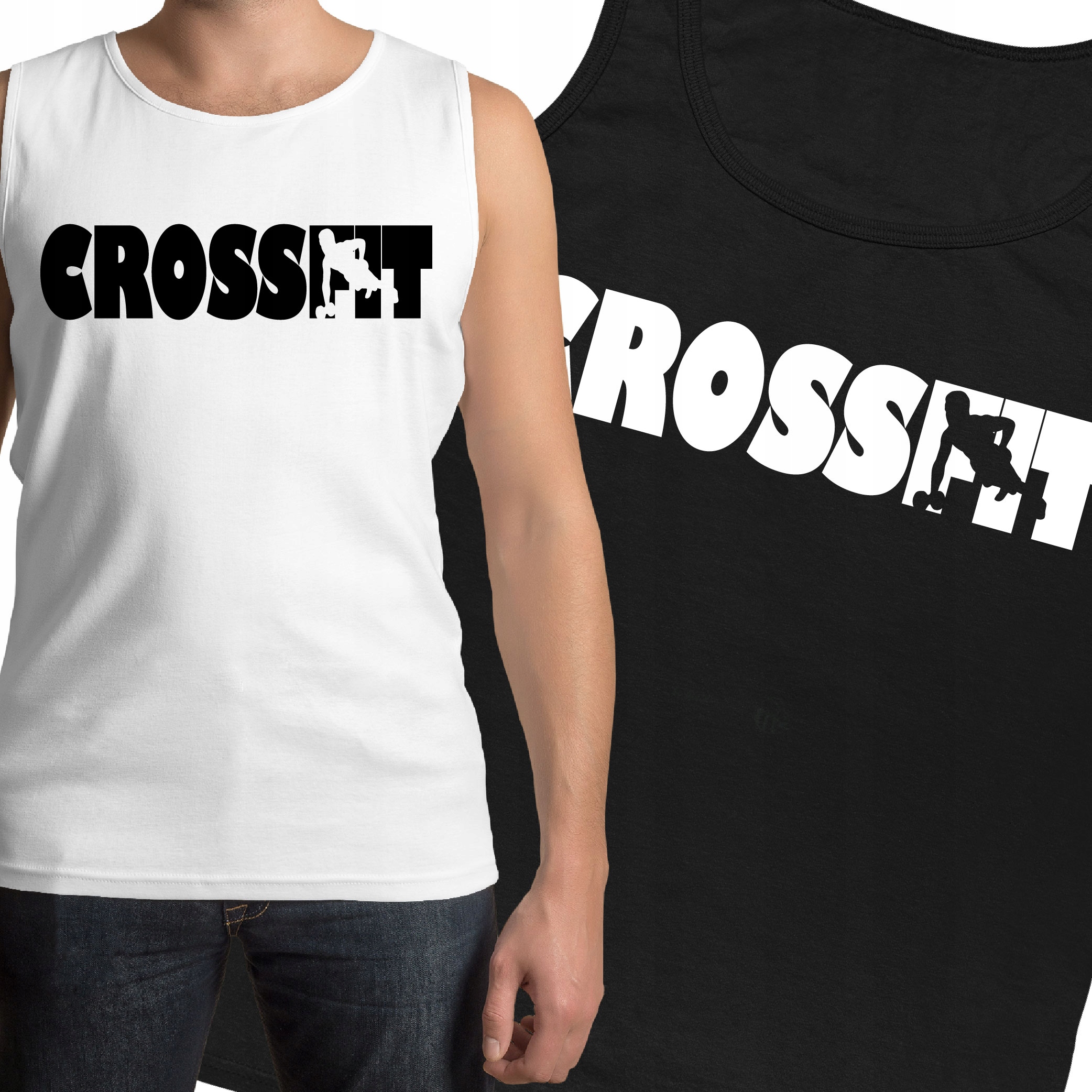 

Crossfit Podkoszulka Do Treningu Siłownia Masa
