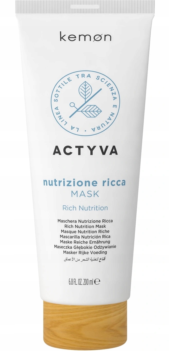 

Kemon Maska Actyva Nutrizione Ricca 200 b.suche