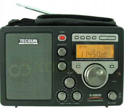 Tecsun S-8800 zaawansowany odbiornik globalny z pilotem, Ssb, Dsp