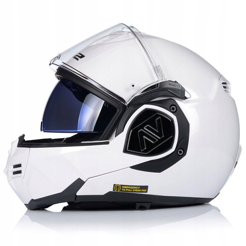 Kask Szczękowy LS2 FF906 Advant II Biały L 59-60 cm Valiant III White