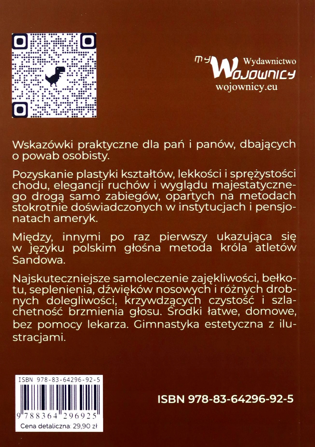JAK WYSZLACHETNIĆ KSZTAŁTY CIAŁA I ORGAN MOWY - Prosalus [KSIĄŻKA] Stan opakowania oryginalne