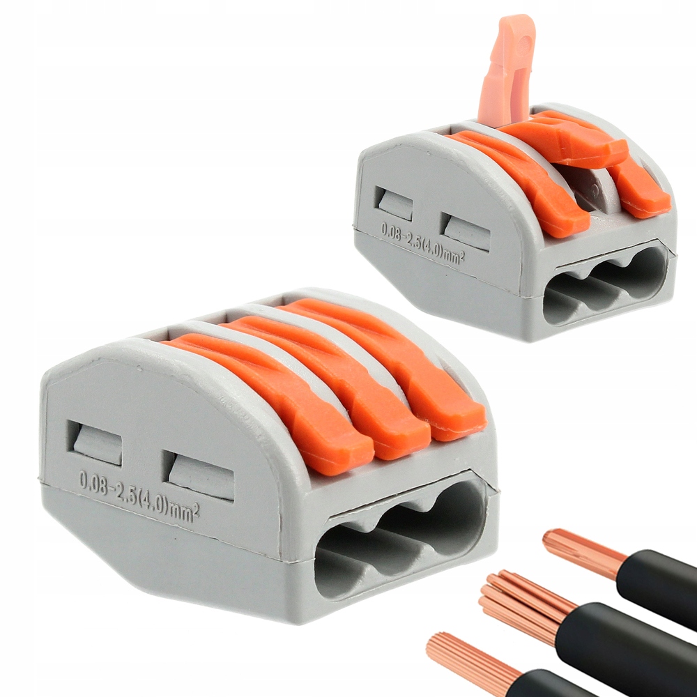

Szybkozłączka Złączka Elektryczna Zacisk Zestaw 10