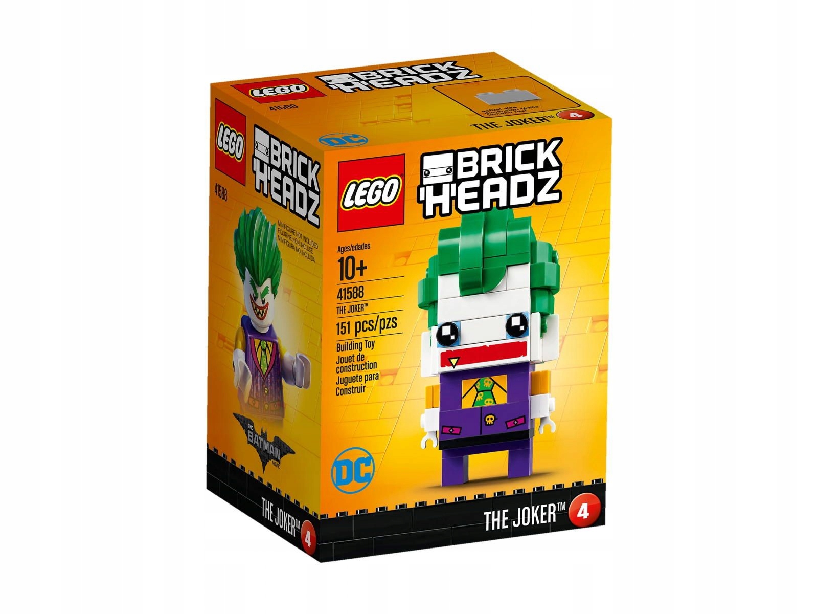 nový Lego BrickHeadz 41588 Joker Batman DC Misb 2017