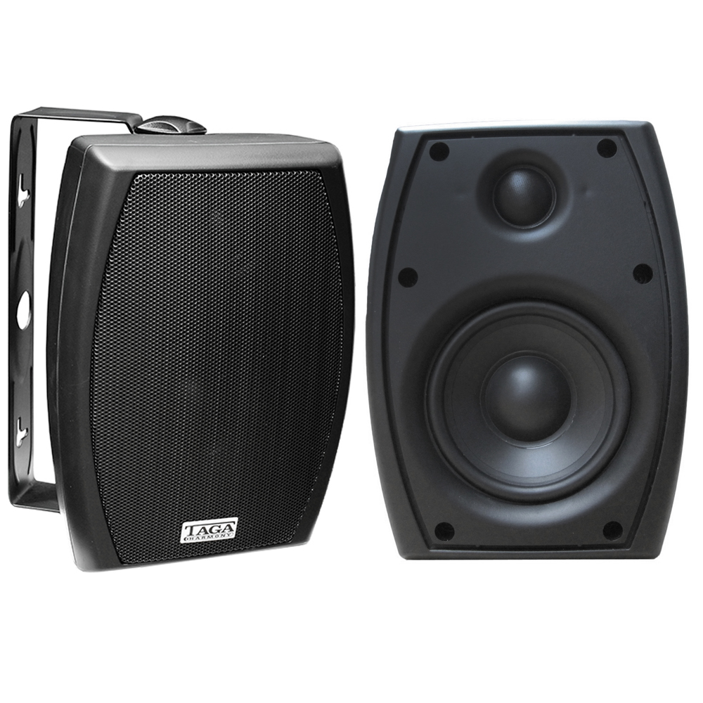 Kolumny Głośniki Zewnętrzne Wodoodporne Uv Taga Harmony TOS-315 Czarne Para