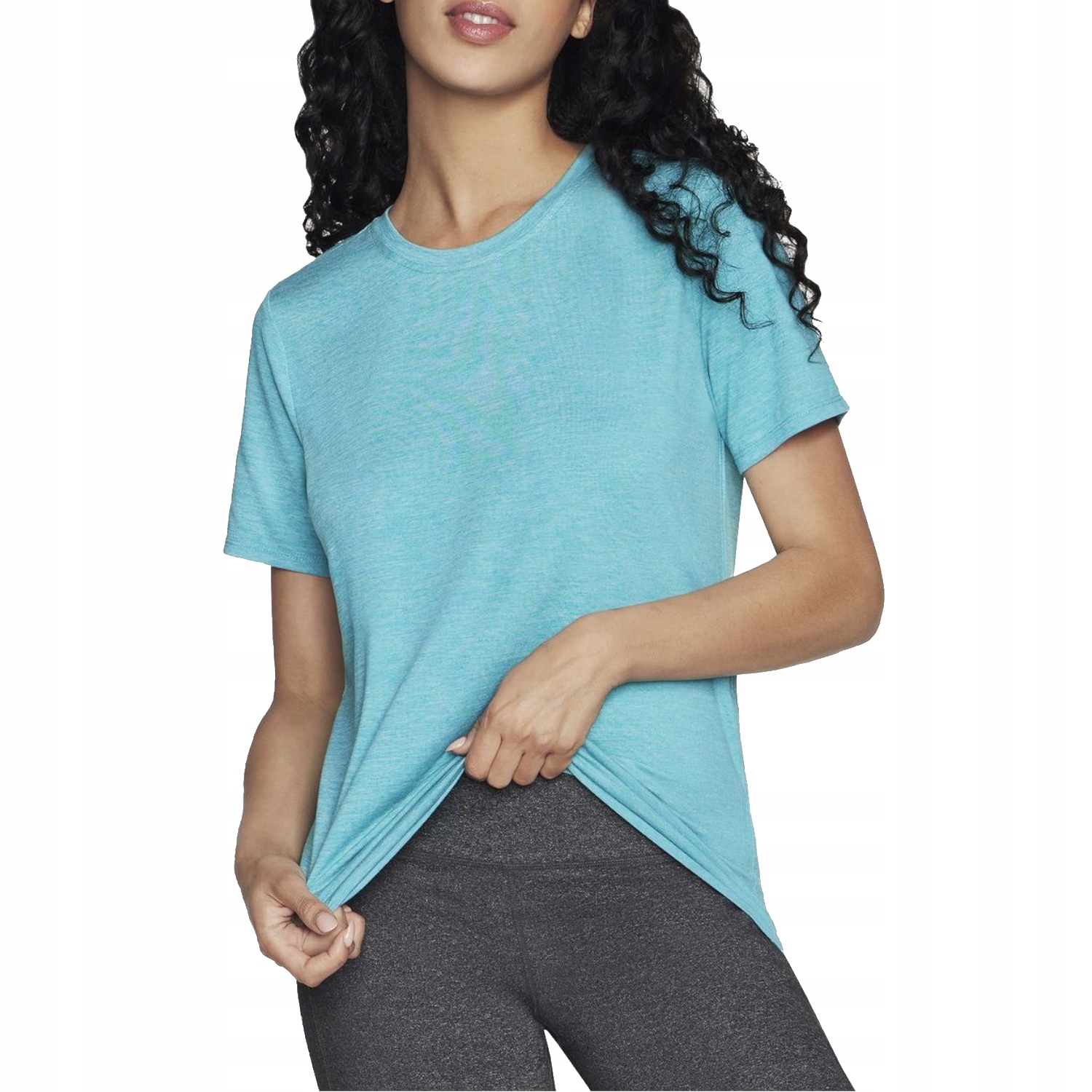Skechers Go Dri Swift Tee [xs] Dámské tričko Polyester modré