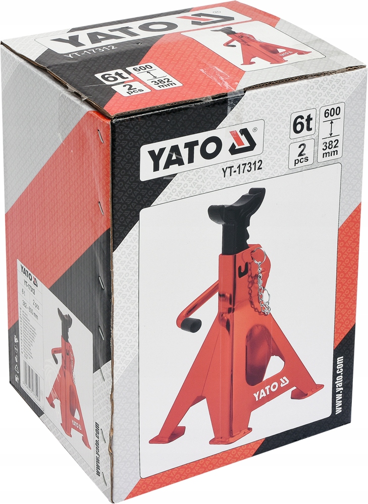 YATO ПОДСТАВКИ ДЛЯ АВТОМОБИЛЕЙ 6T 2 ШТ YT-17312