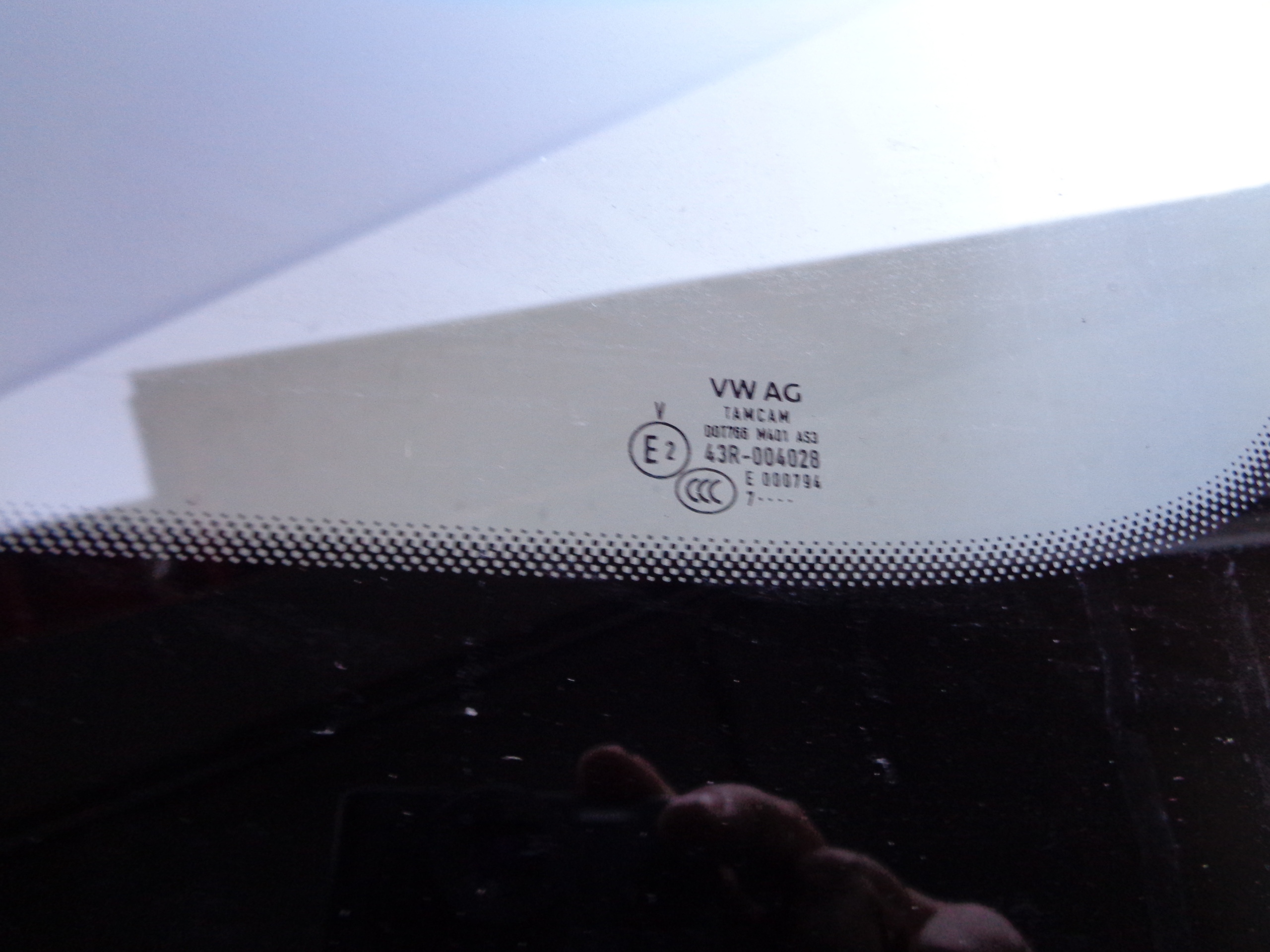 window side left central VW CRAFTER II 7C 17