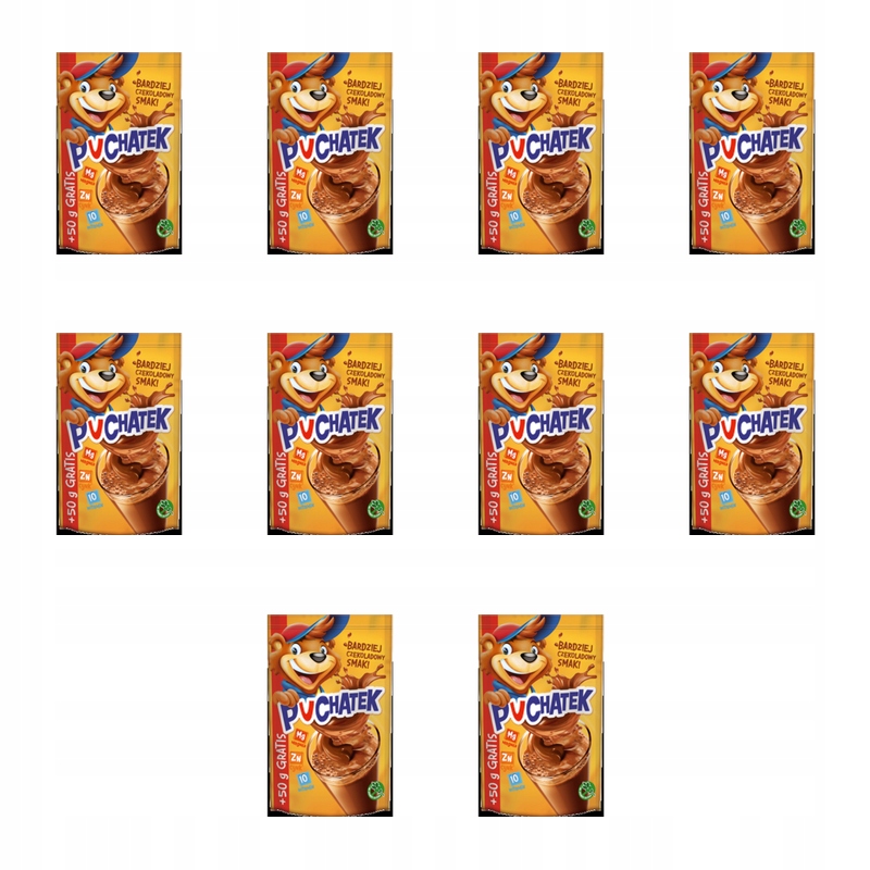 Puchatek Kakaový nápoj s vitamíny 150 g X10