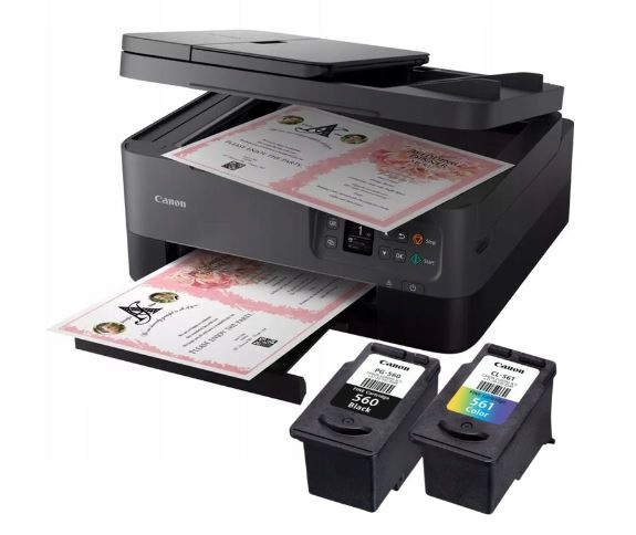 Drukarka wielofunkcyjna atramentowa (kolor) Canon TS7450i ADF WiFi Skaner