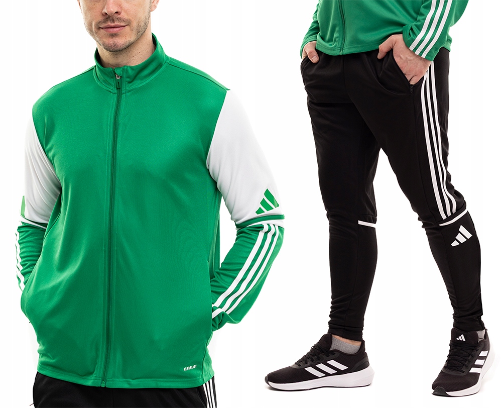 adidas Teplákovka Pánský sportovní komplet Mikina Kalhoty Squadra 25 Pohodlné vel. XL