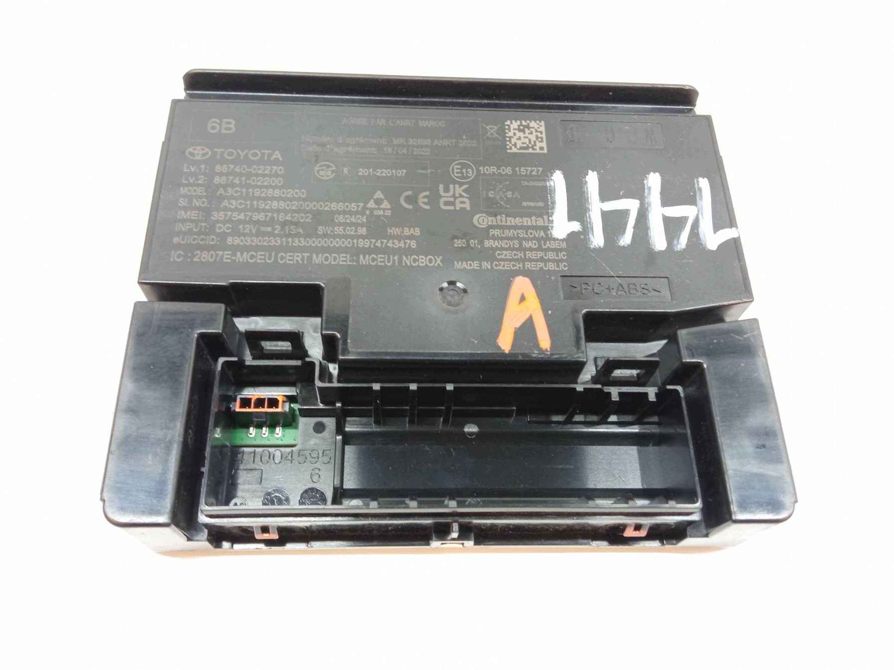 modul 86740-02270 Toyota Corolla XII (2018-) E21