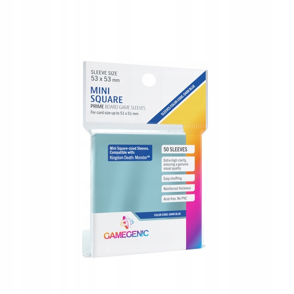 

Koszulki na karty Prime Mini Square-Sized Sleeves