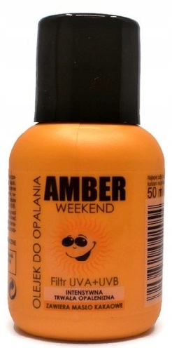 

Amber olejek do opalania 50ml