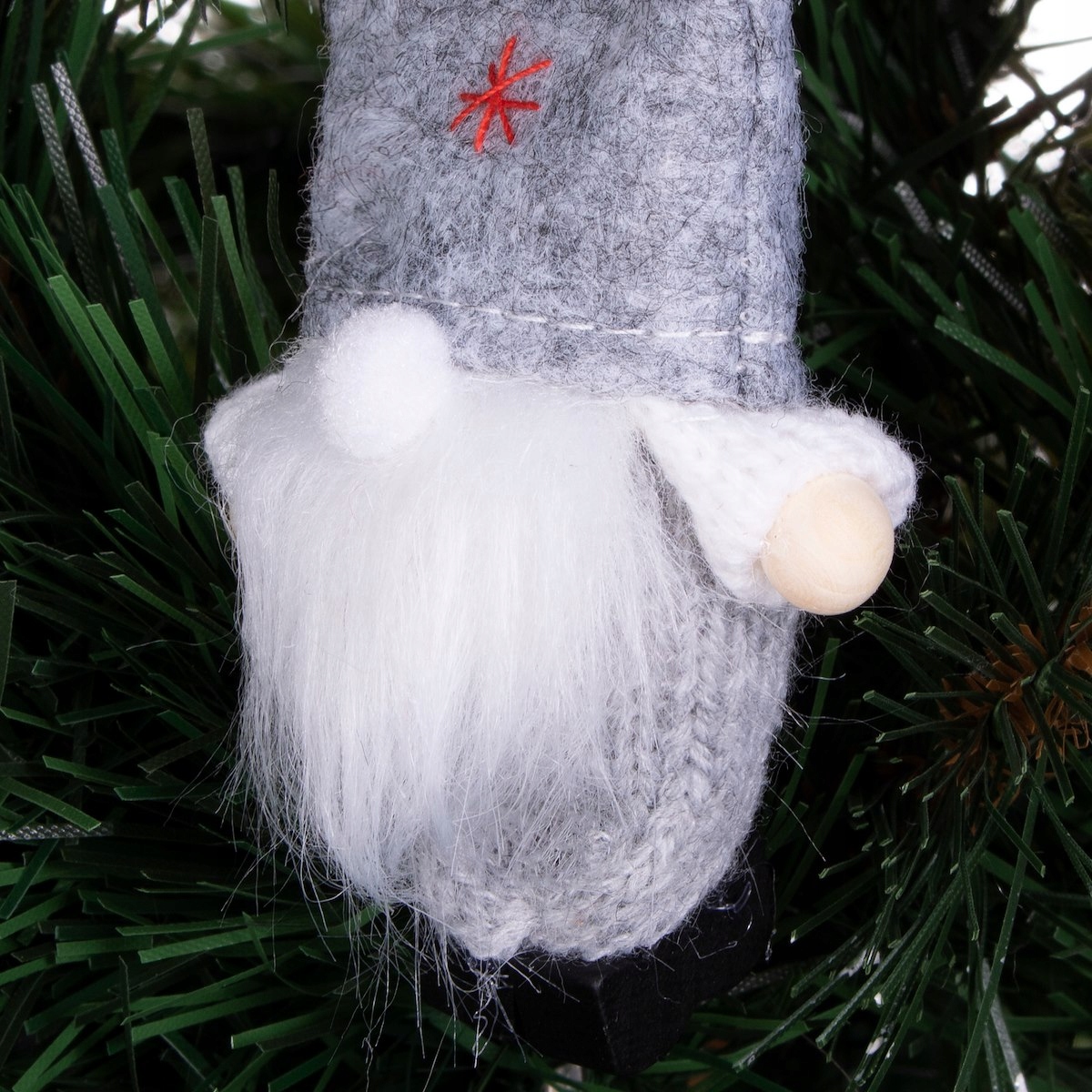 SKRZAT NA CHOINKĘ STROIK BOMBKA CHOINKOWA OZDOBA 8cm KRASNAL PREZENT Najdłuższy wymiar 8 cm