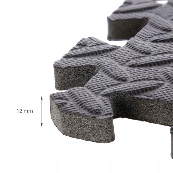 MATA GUMOWA PUZZLE SLICE CROSSFIT SIŁOWNIA 9 EL Szerokość produktu 180 cm