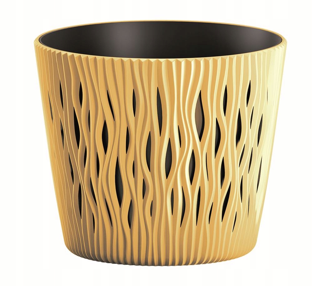 

Doniczka DSR190-117U Musztarda Sandy Round 18,9cm