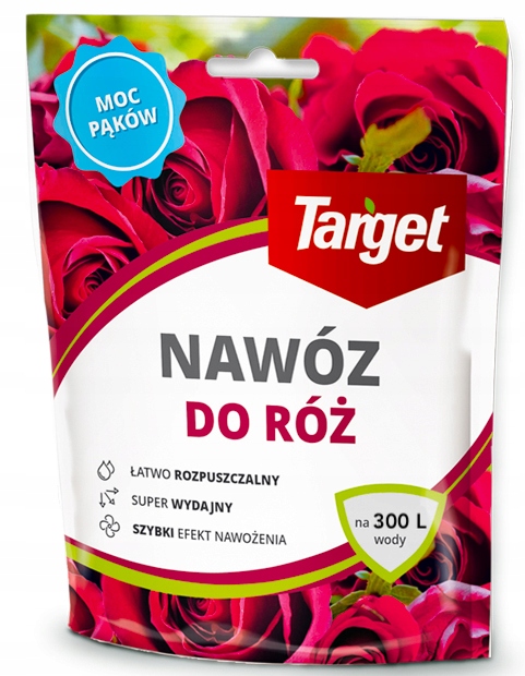

Target Nawóz Rozpuszczalny Do Róż Moc Pąków 150 G
