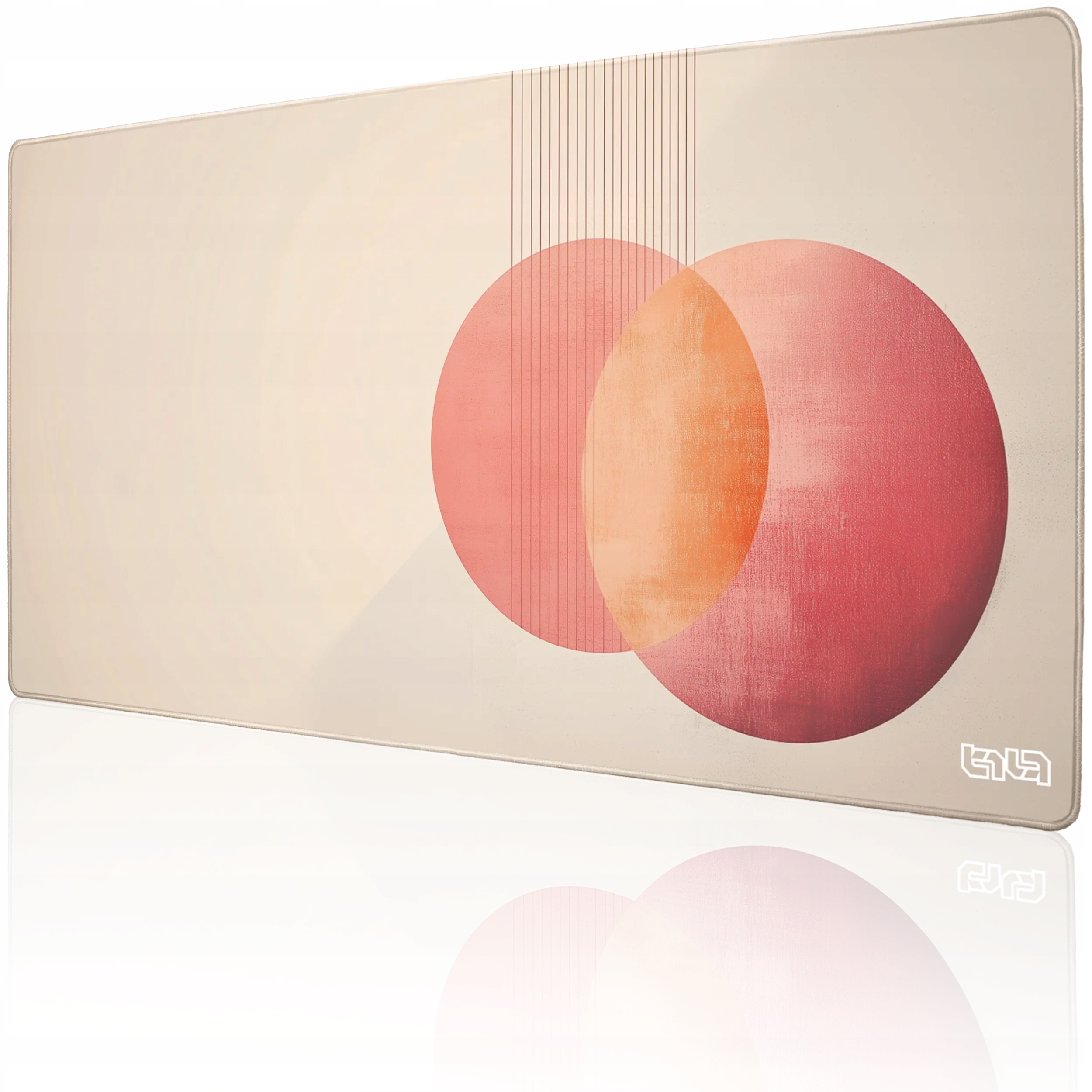 Podložka Pod Klávesnici Růžové koule 100x50 Tilt Velký Dárek Gamingová