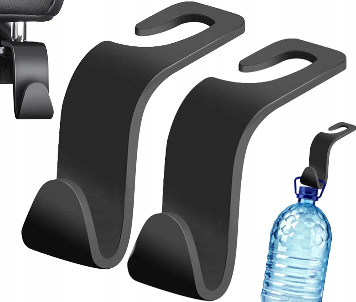 2x Uchwyt Zestaw Hak Samochodowy Na Zagłówek Fotel