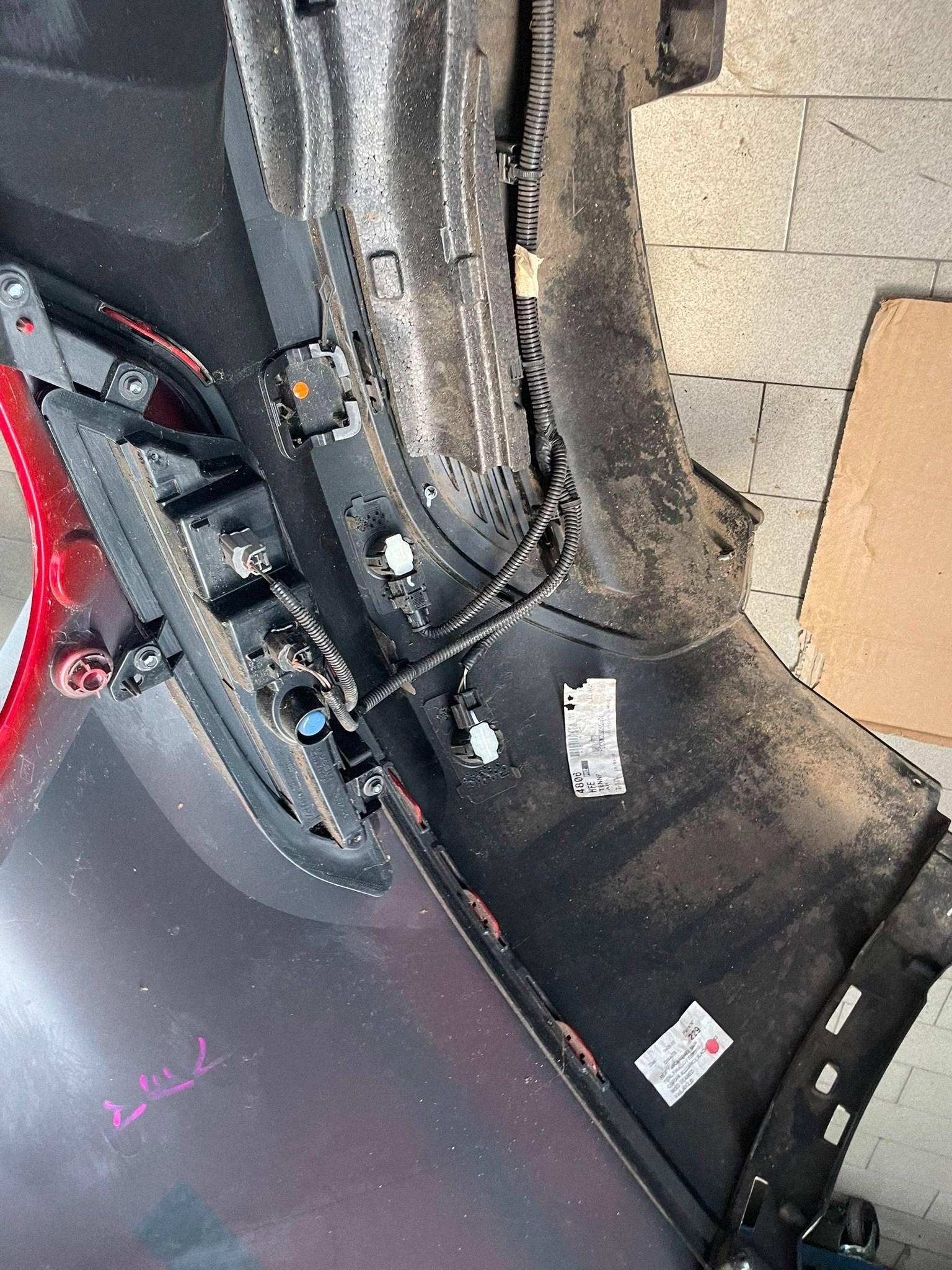 bumper rear complete Renault Kadjar w colour TENNP