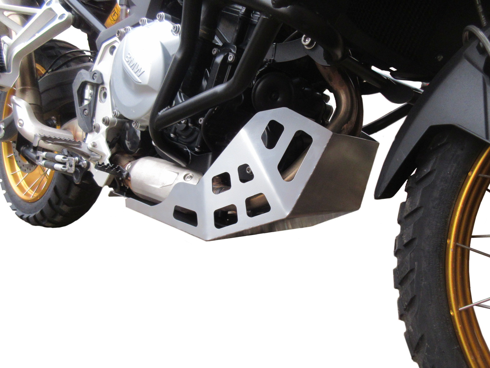 HEED OSŁONA SILNIKA STAL SREB BMW F 750 / F 850 GS