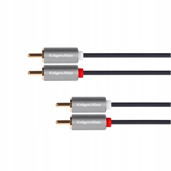 Kabel 2RCA-2RCA cinch 1,8m Kruger&Matz KM1209