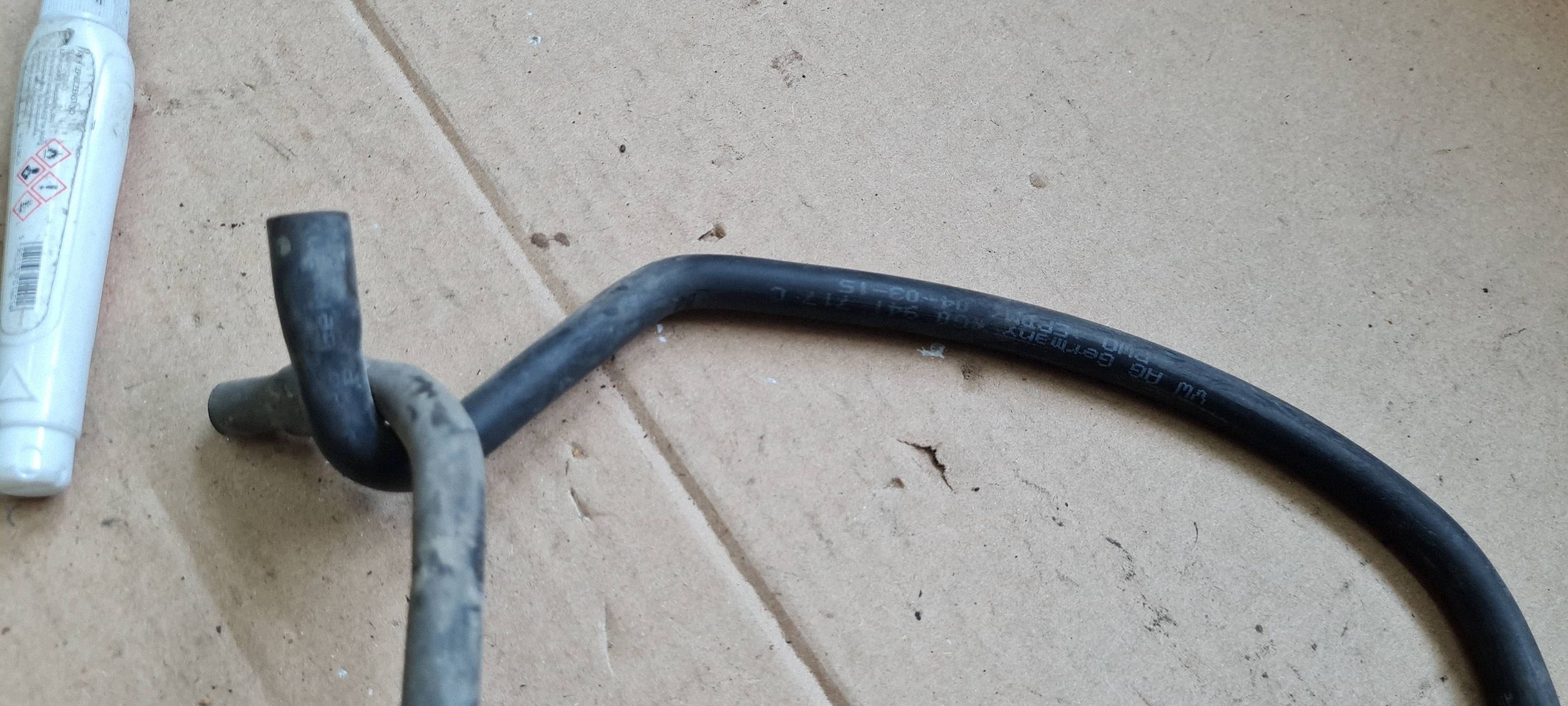 A6 C7 4G LIFT ODPOWIETRZNIK hose lights left front 4G0941717C
