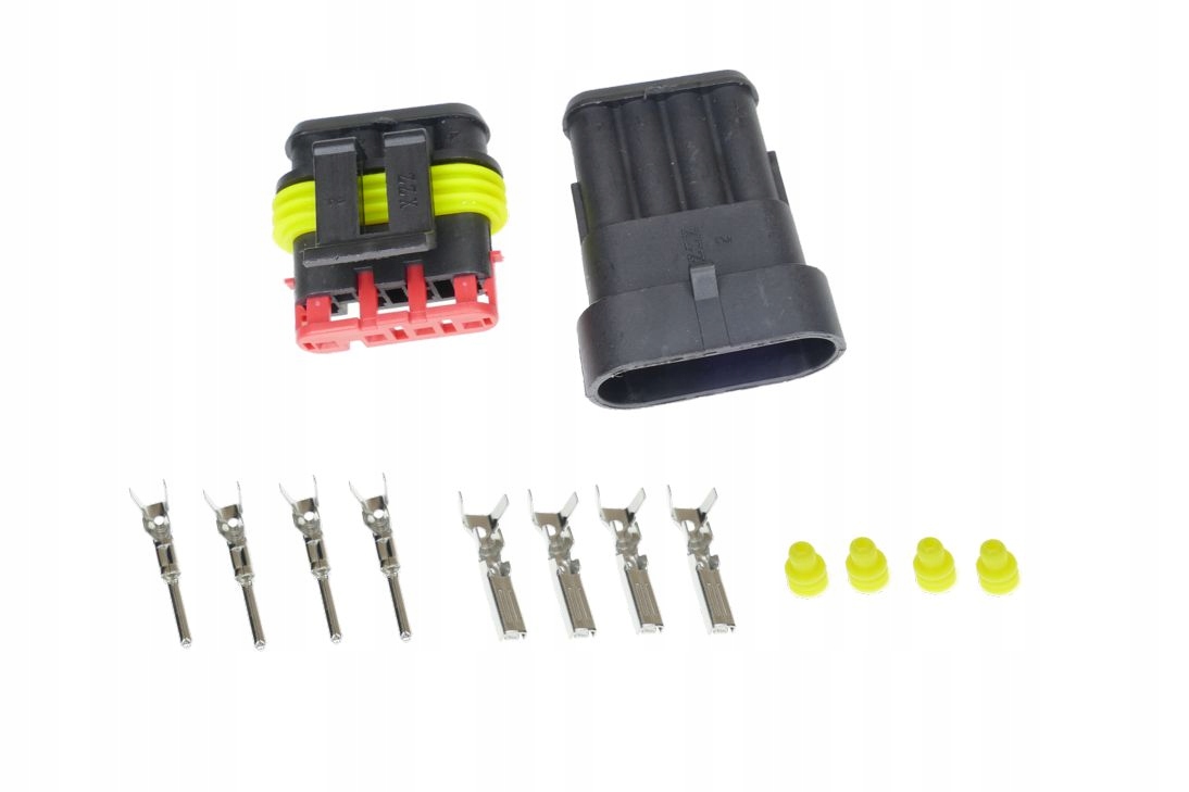 

Złącze Superseal 4 Pin Komplet