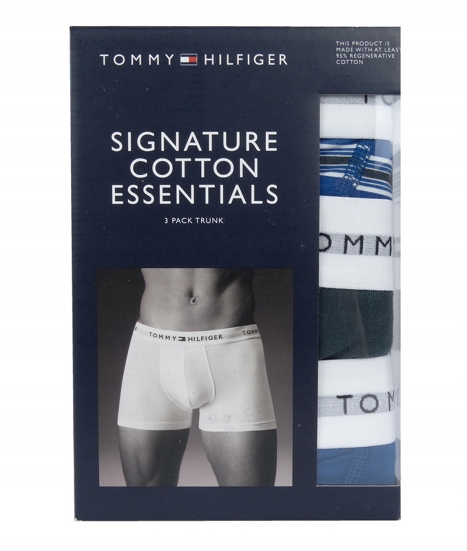 Tommy Hilfiger pánské boxerky 3-pack, vícebarevné, L