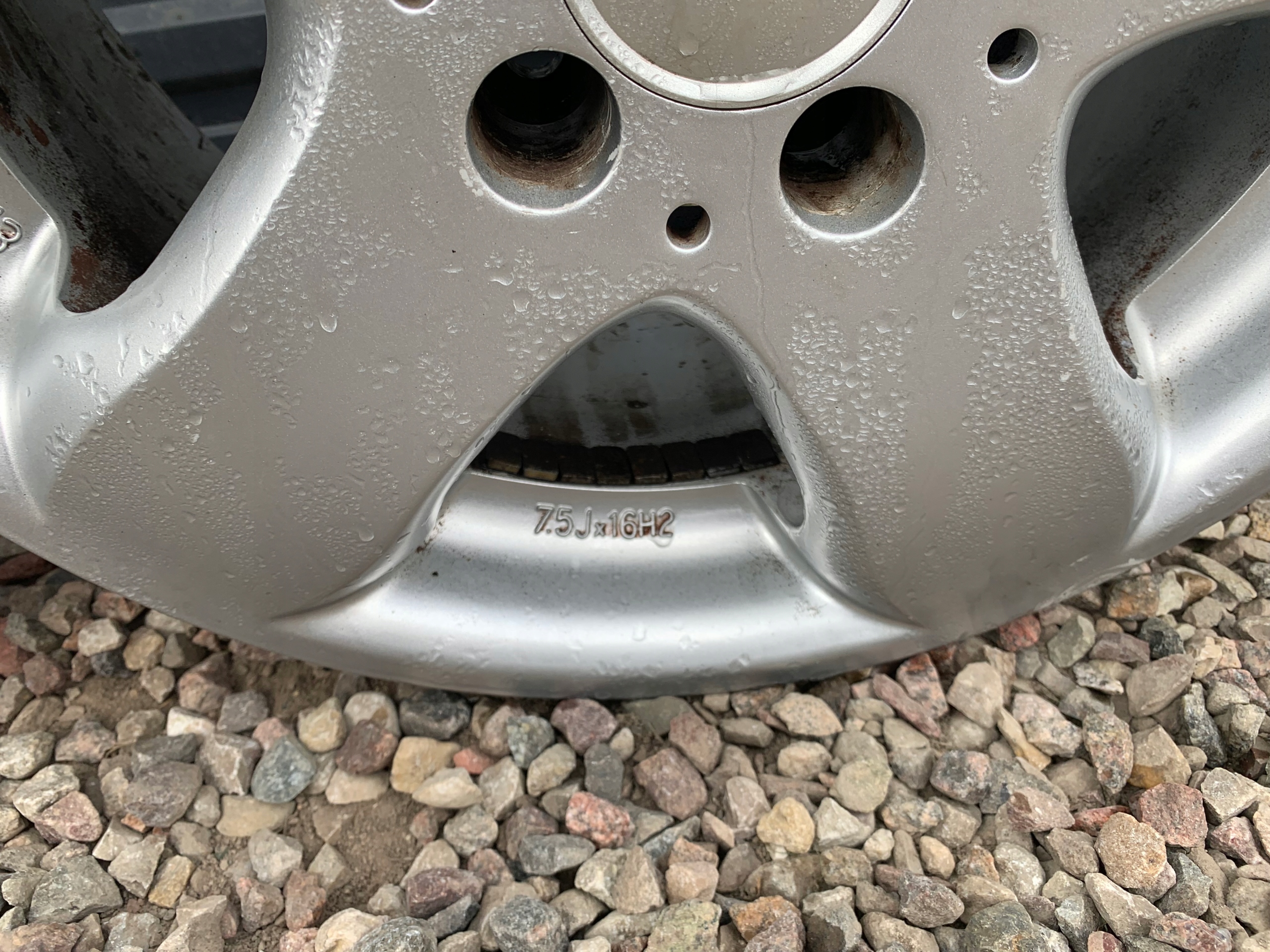 Alu discs disc 16 cali 5x112 16R 7.5J ET35