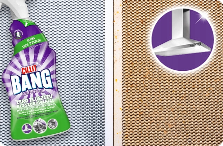 Cillit Bang Płyn na Tłuszcz i Smugi Green 750ml Postać płyn