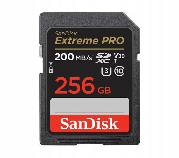 Karta pamięci SanDisk SDXC 256GB Extreme Pro V30