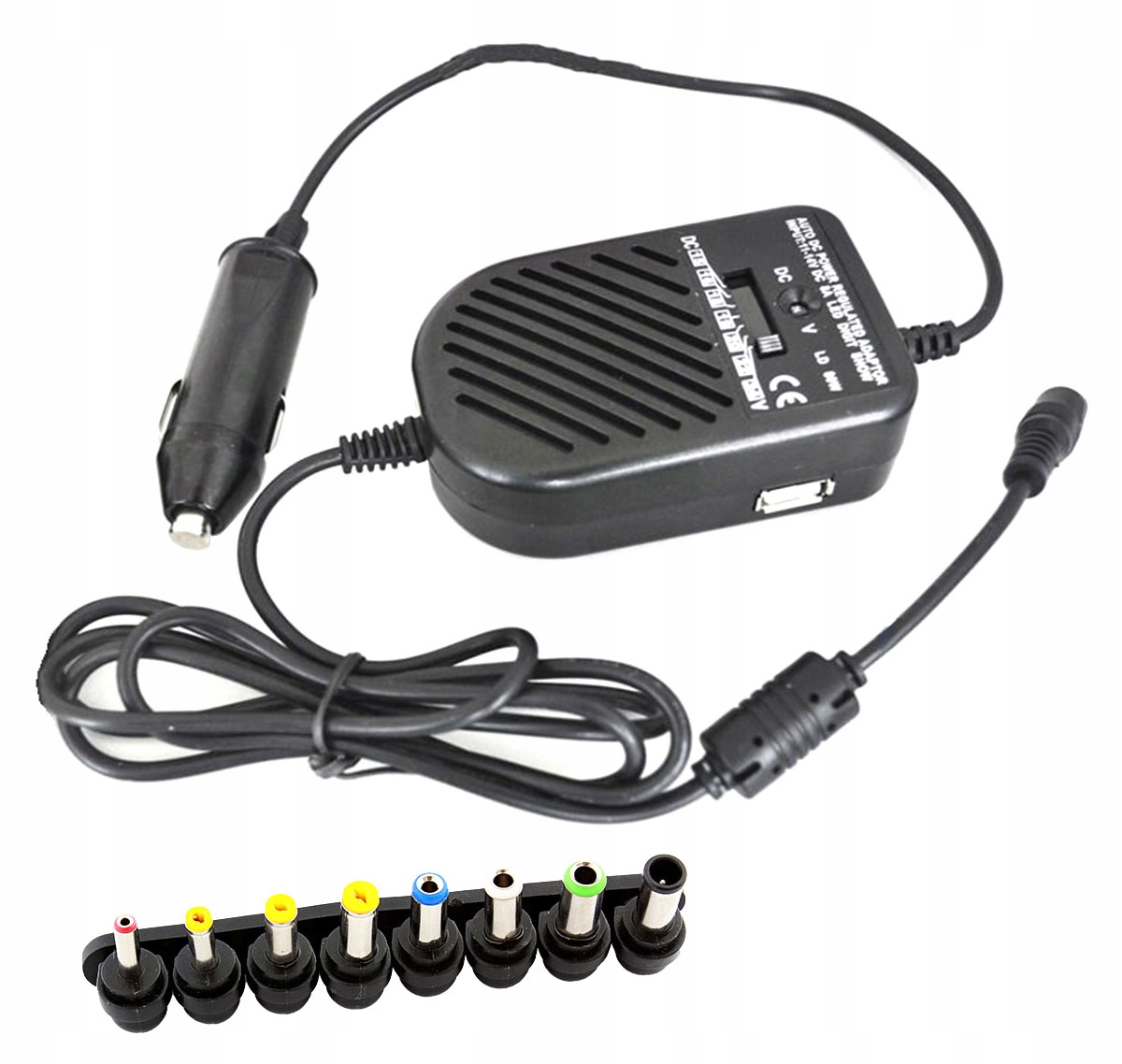 UNIWIWERSALNY ZASILACZ SAMOCHODOWY NOTEBOOK LAPTOP