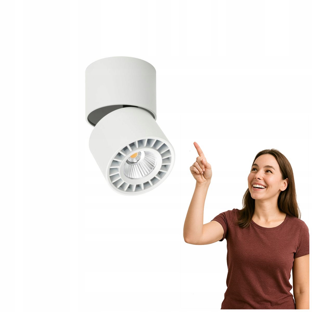 Led reflektorová lampa Herios 12W studená biela, Italux
