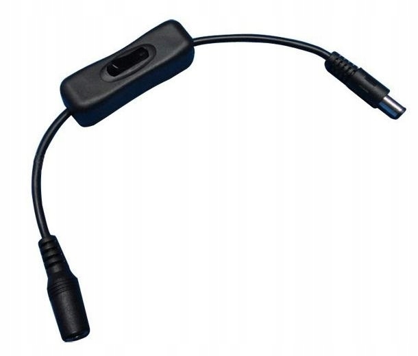

Kabel 2.1/5.5 Z Wyłacznikiem 30cm
