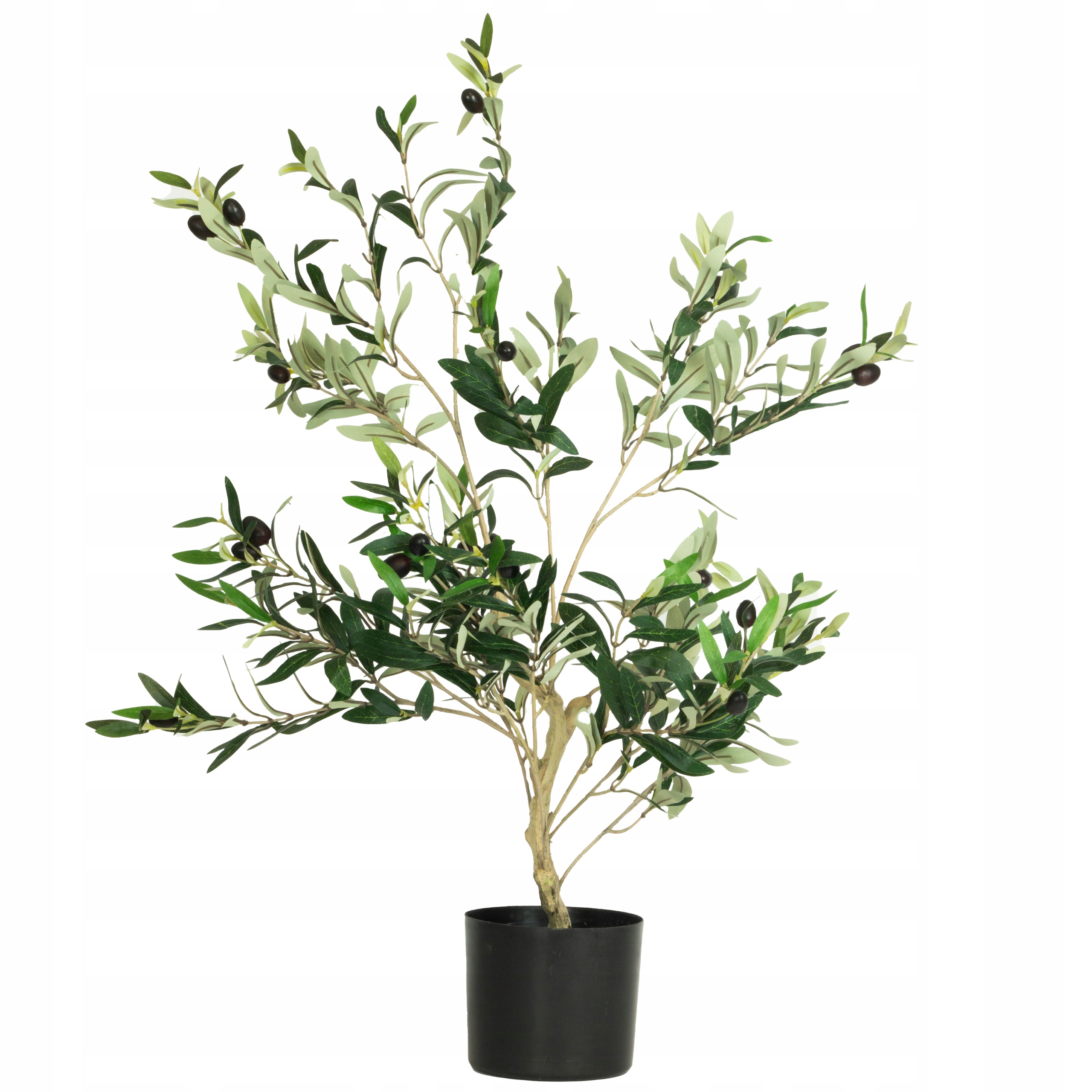 Umělý Olivový Strom 80 cm jako živý umělý olivový olej do obývacího pokoje kanceláře