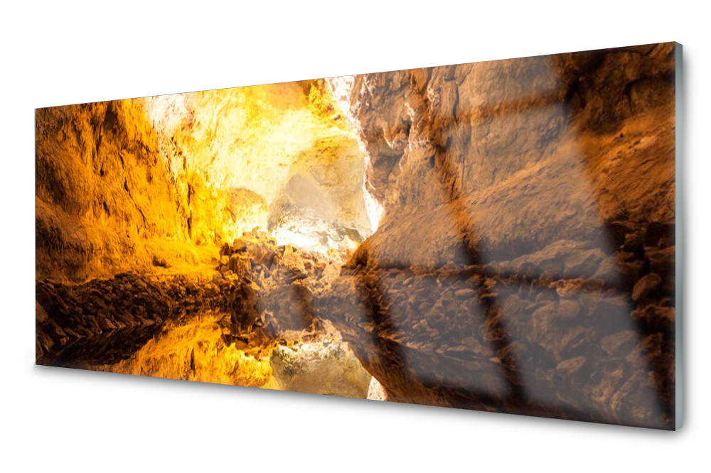 

Panel szklany do kuchni Abstrakcja 125x50