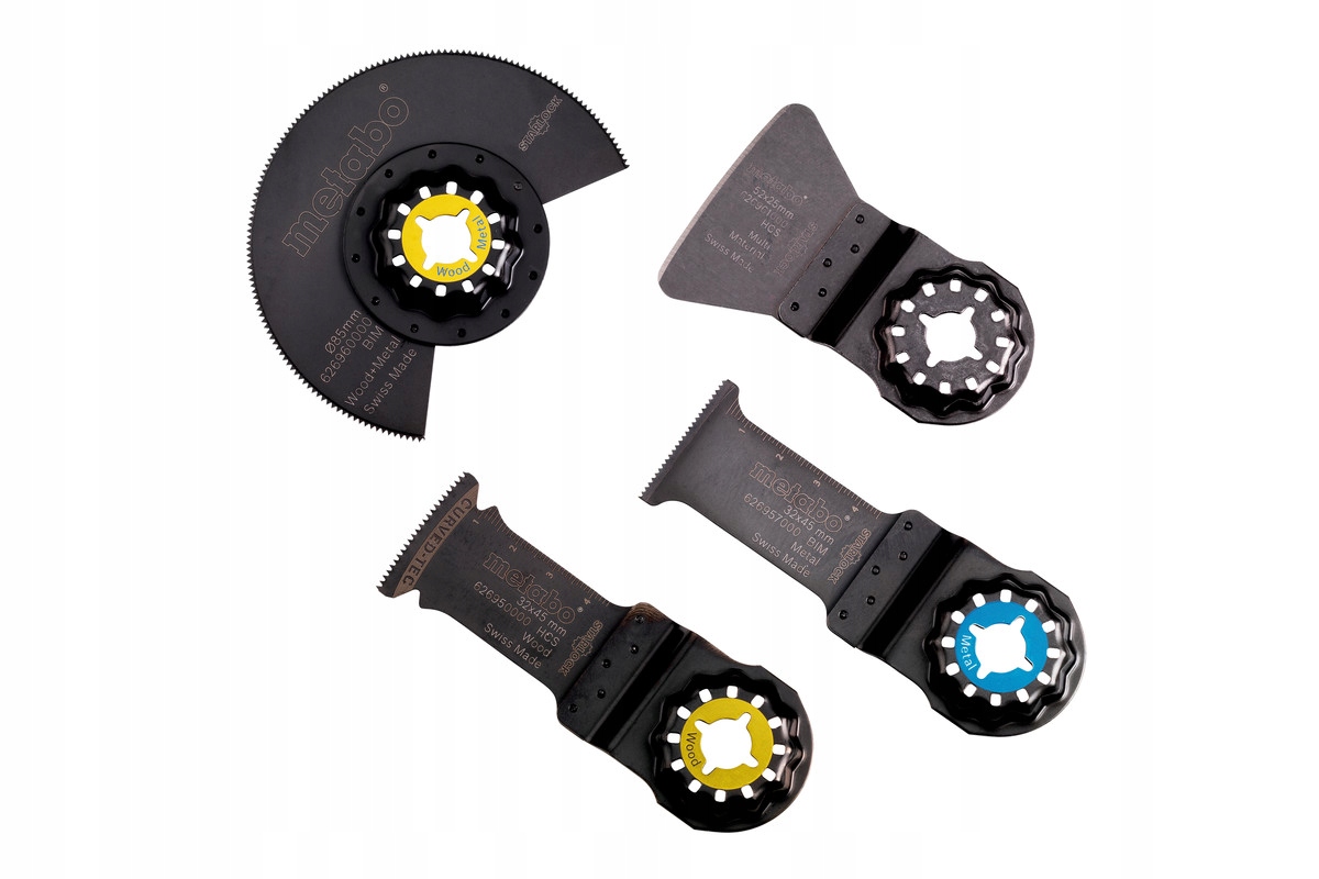 Metabo 626420000 Sada Pilových Listů Pro Dokončovací Práce V Interiéru 4 Ks Starlock