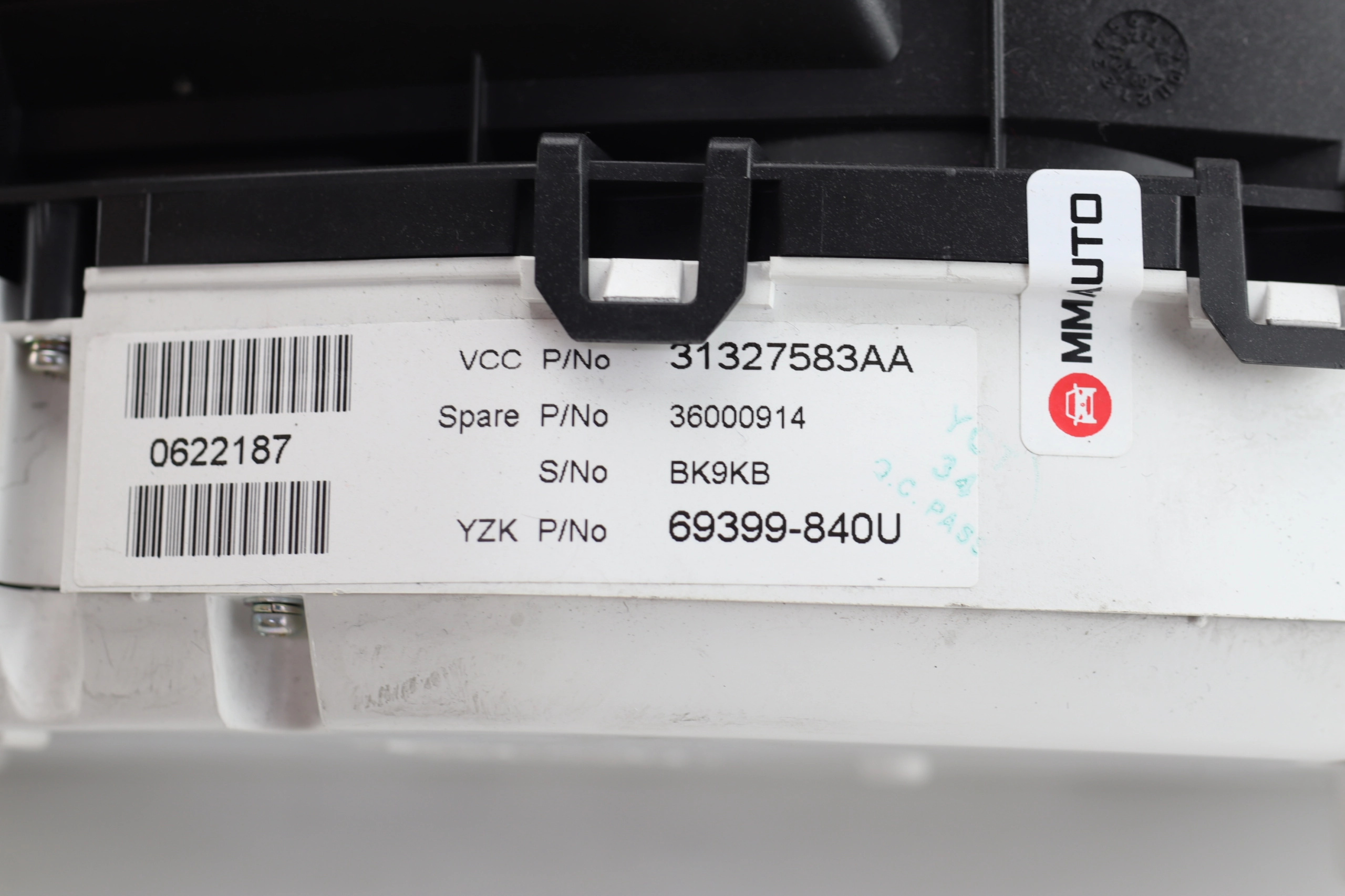 dials VOLVO S60 II (2010-2013) 1.6 D2 114KM 31327583AA