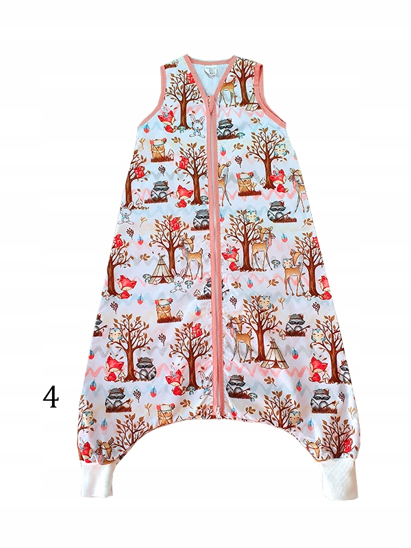 ŚPIWOREK Z NOGAWKAMI DO SPANIA 92-110 S OCIEPLANY Szerokość produktu 50 cm