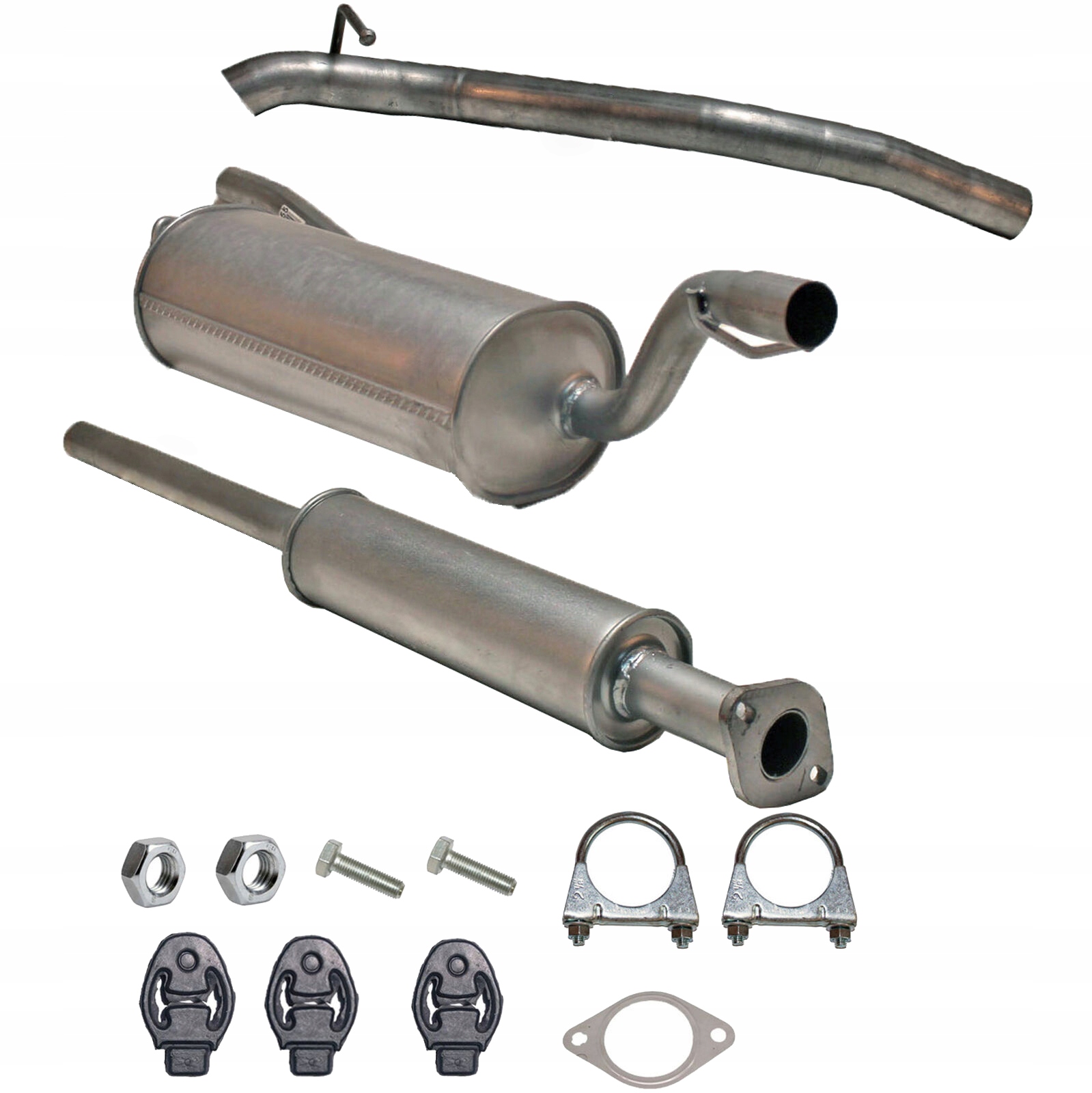 Tłumiki komplet Ford Focus MK2 C-MAX 1.4/1.6 2004- Producent części Inny