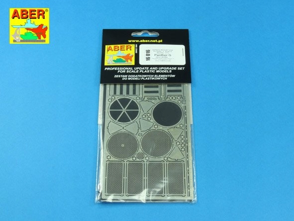 Aber 16016 1/16 Panther G kryty motoru (Grily)