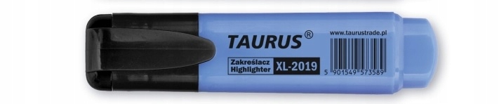 Zakreślacz Taurus XL-2019 niebieski textmarker