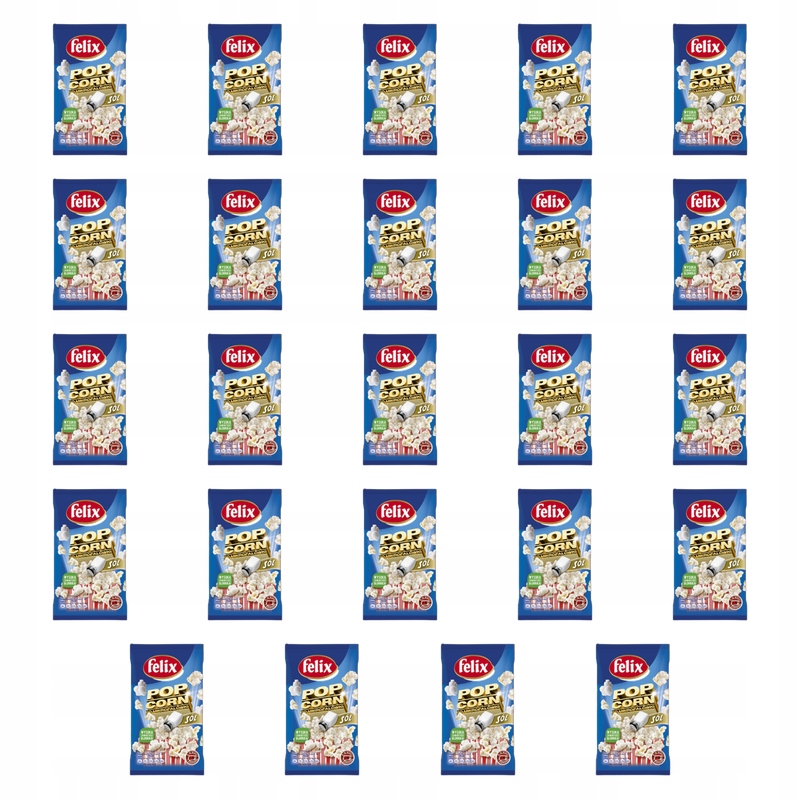 felix Popcorn do mikrovlnné trouby sůl 90 g X24