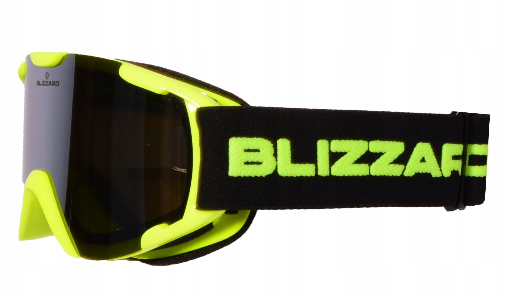 Gogle juniorskie BLIZZARD 952 DAO NEON YELLOW LIME Kolor dominujący odcienie zieleni