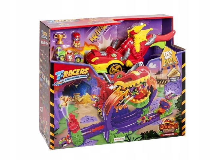

T-racers Dragon Loop Smocza Wyrzutnia Pętla Magic