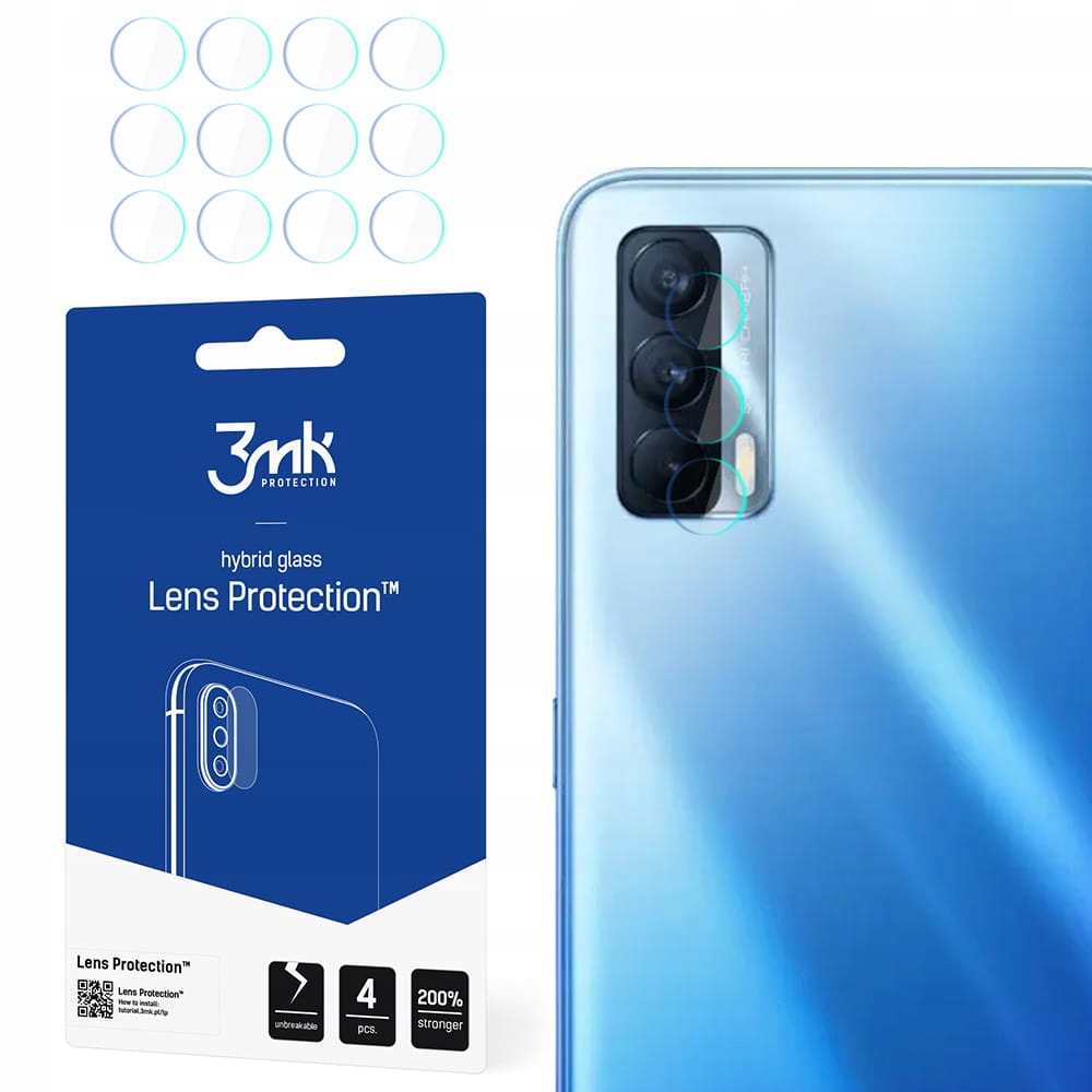 

Szkło na obiektyw aparatu do Realme V15 3mk Lens