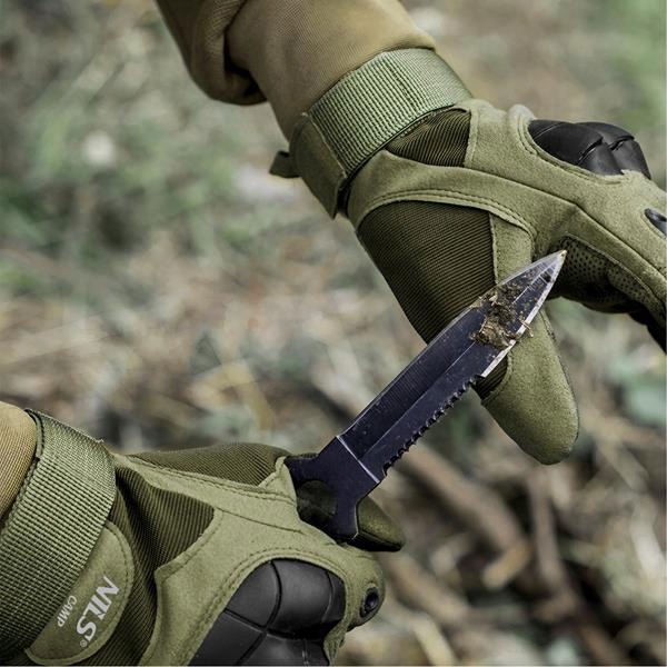 Rękawice rękawiczki taktyczne ochronne dotykowe zielone r. XL Nils NC1798 Kolor zielony