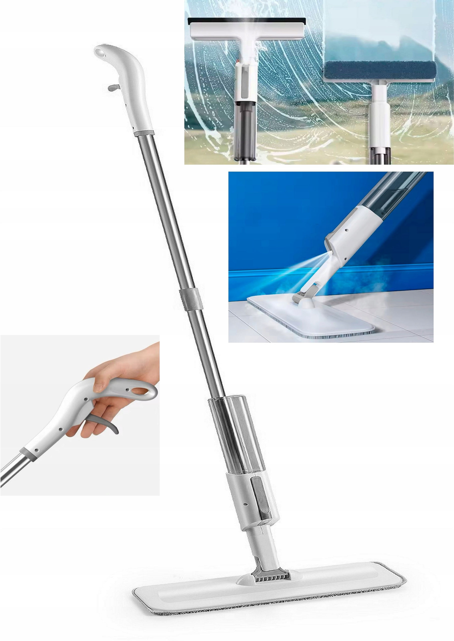 Plochý mop Promis 38 cm